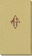 Shaped Diamond Monogram Moire Guest Towels Image 2 of 2
